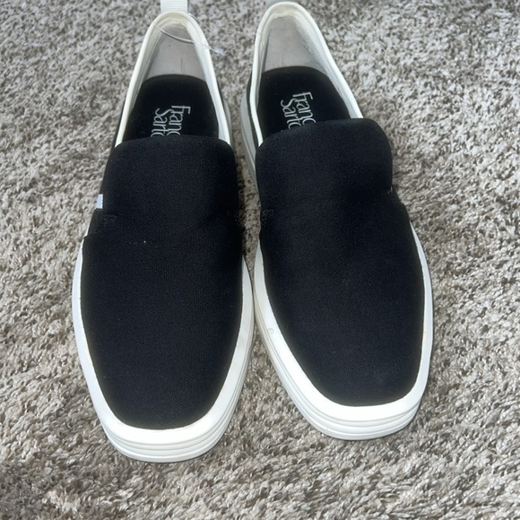 Franko Sarto Maldives Black Canvas Slip-on sneakers - Picture 9 of 9